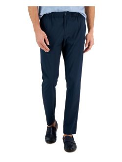 Portfolio Men's Slim-Fit Drawstring Dress Pants