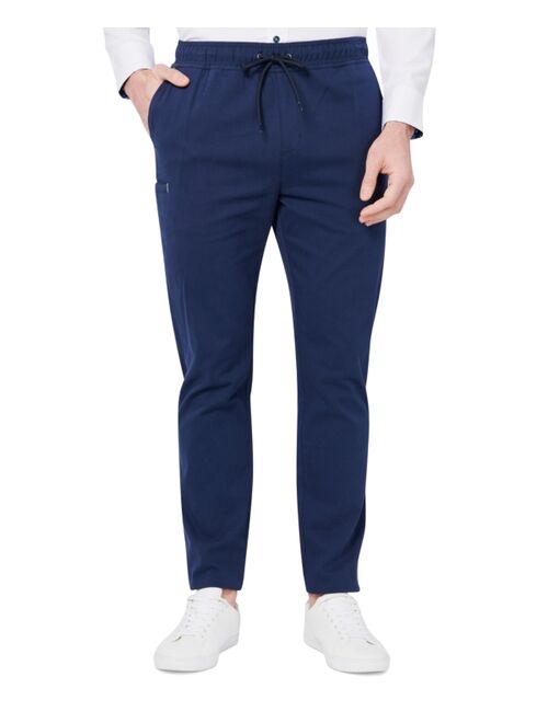 Society of Threads Men's Navy Drawstring Pants