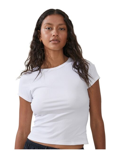 COTTON ON Women's Active Rib Gym T-shirt