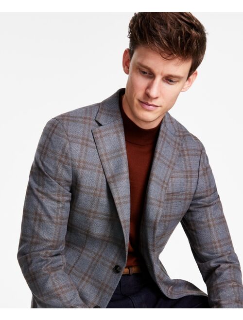 TOMMY HILFIGER Men's Modern-Fit Plaid Sport Coat