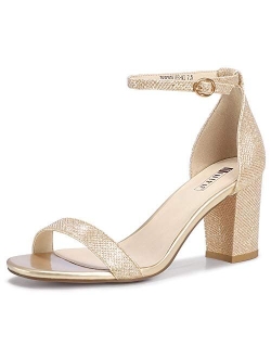 Women's 3 Inch Heel Sandals for Women