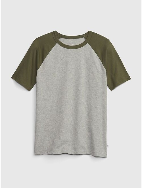 Gap Kids 100% Organic Cotton Raglan T-Shirt