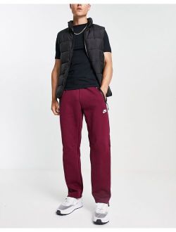 Tech Fleece joggers in dark red