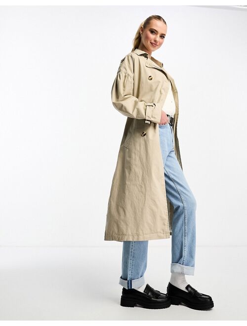 French Connection classic belted trench in taupe