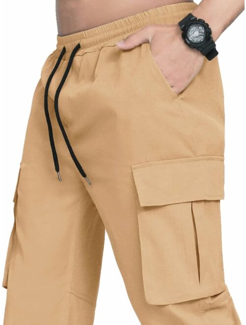 Manfinity Hypemode Men Patched Detail Flap Pocket Drawstring Waist Cargo Pants