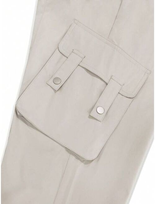 Manfinity EMRG Men Flap Pocket Side Cargo Pants