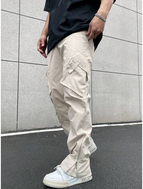 Manfinity EMRG Men Flap Pocket Side Cargo Pants