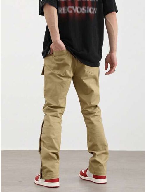 Manfinity EMRG Men Flap Pocket Side Cargo Pants