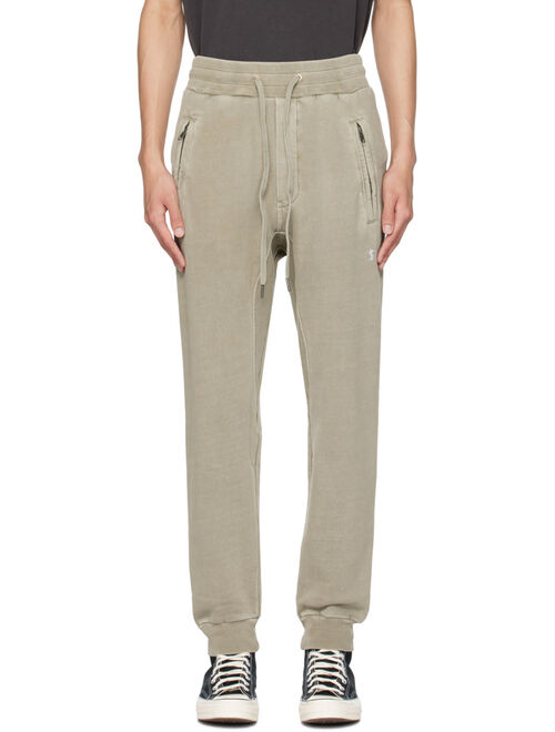 Ksubi Taupe 4x4 Trak Sweatpants