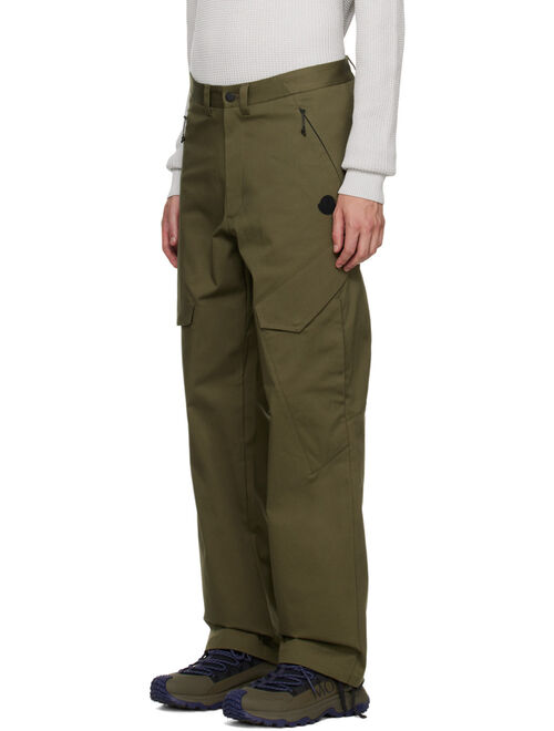 Moncler Green Patch Cargo Pants