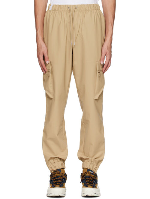 RAINS Beige Regular Cargo Pants