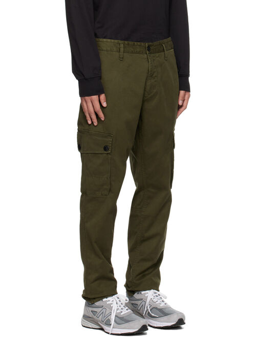 Stone Island Khaki Faded Cargo Pants