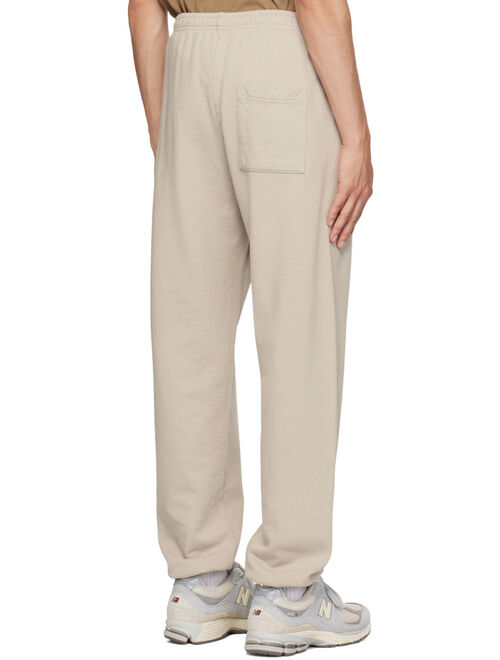 Sporty & Rich Beige 'Wellness' Sweatpants