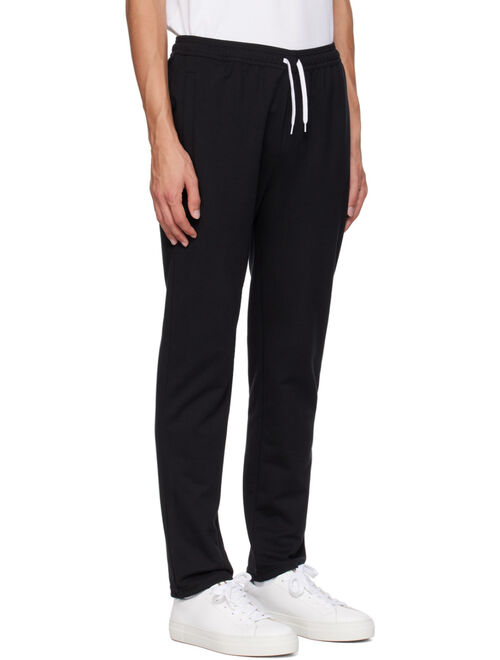 Fred Perry Black Reverse Sweatpants