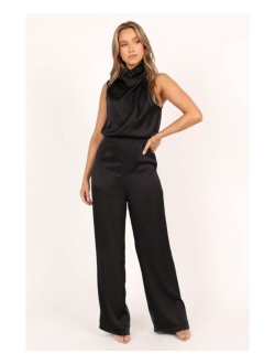 PETAL AND PUP Womens Savannah One Shoulder Jumpsuit