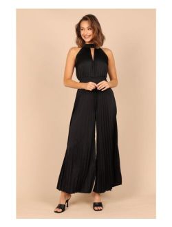 PETAL AND PUP Womens Dominique Plisse Jumpsuit