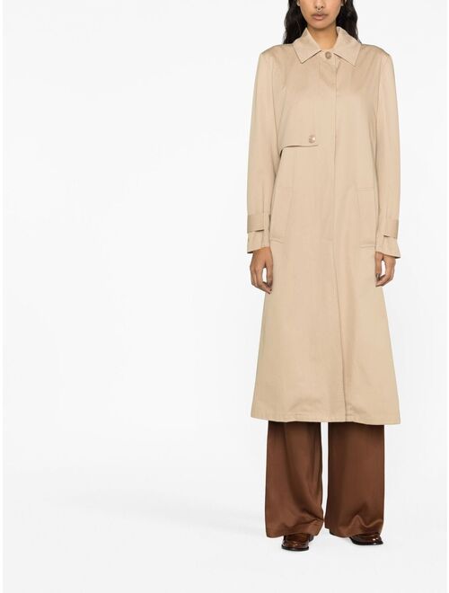 Patrizia Pepe belted cotton trench coat