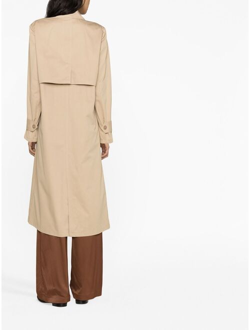 Patrizia Pepe belted cotton trench coat