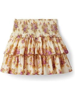 Floral Smock Skirt (Big Kids)