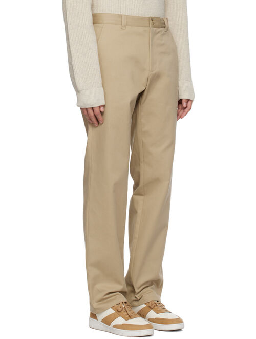 A.P.C. Beige Ville Trousers