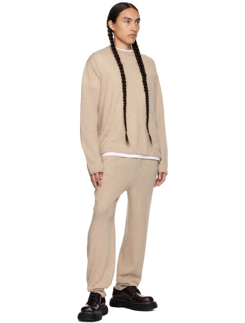 LISA YANG Beige Beaumont Sweatpants