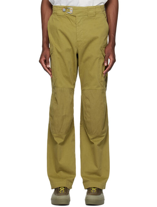 Objects IV Life Khaki Stamped Cargo Pants