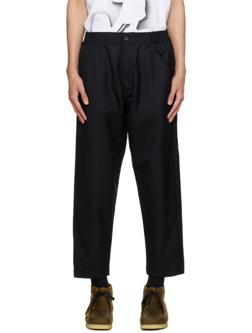 Comme des Garcons Homme Deux Black Four-Pocket Trousers