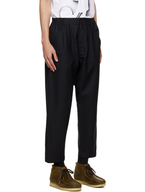 Comme des Garcons Homme Deux Black Four-Pocket Trousers