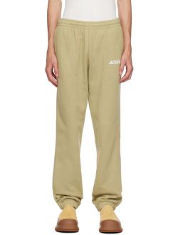 Khaki Le Papier 'Le Jogging Jacquemus' Sweatpants