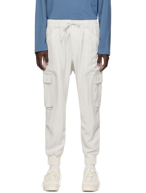 Y-3 Gray Loose-Fit Cargo Pants