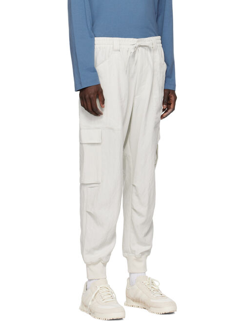 Y-3 Gray Loose-Fit Cargo Pants