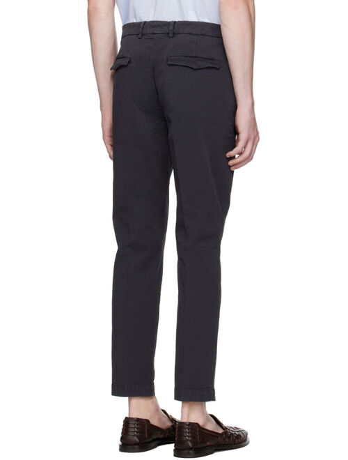 Barena Navy Capovae Stino Trousers