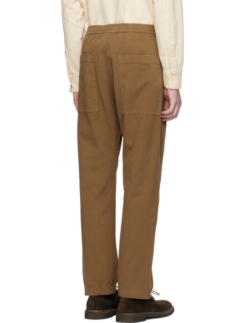 Barena Brown Bativoga Mante Trousers