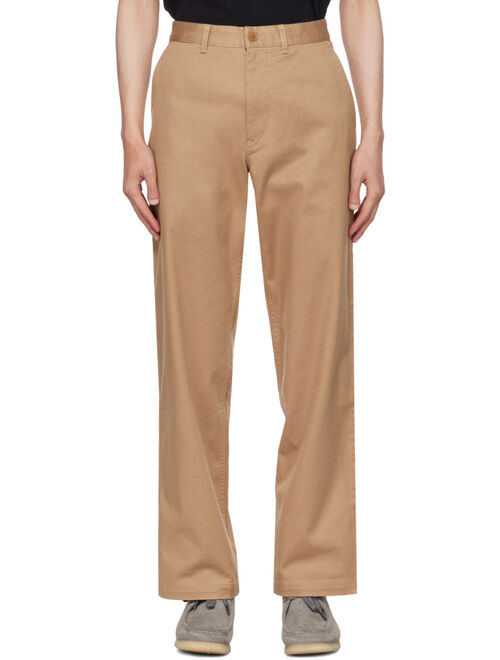 Wood Wood Khaki Stefan Trousers