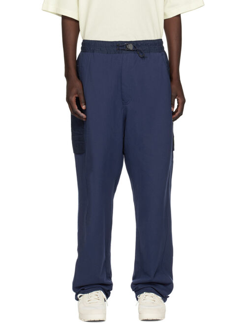 Y-3 Navy Straight-Leg Sweatpants