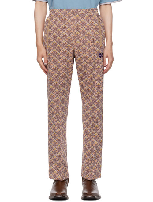 NEEDLES Beige Jacquard Track Pants