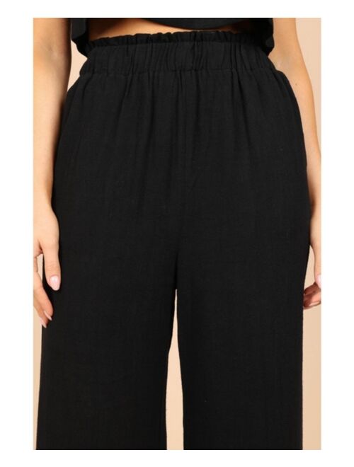 Petal & Pup PETAL AND PUP Womens Eleanor High Waisted Pants