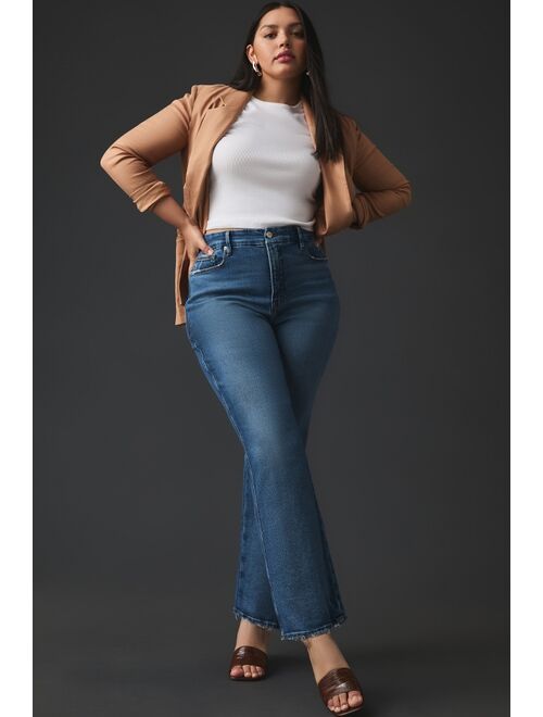 Good American Good Curve High-Rise Straight Jeans