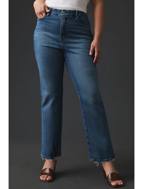 Good American Good Curve High-Rise Straight Jeans