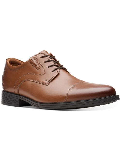 CLARKS Men's Whiddon Cap-Toe Oxfords