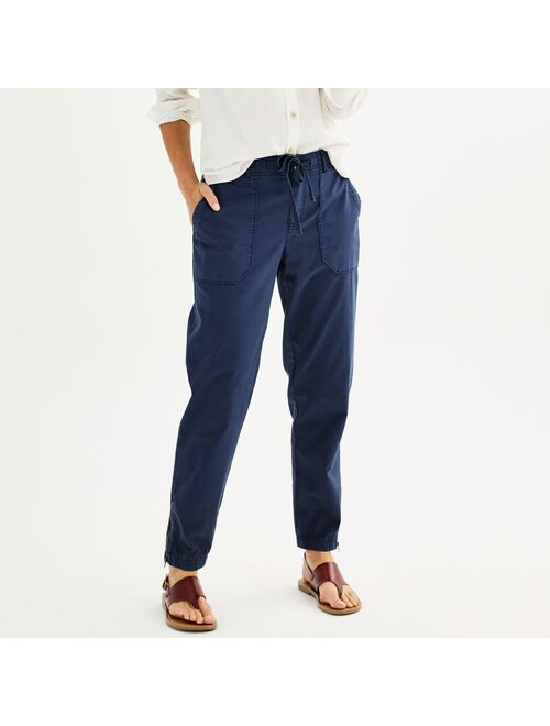 Women's Sonoma Goods For Life Mid-Rise Utility Jogger Pants