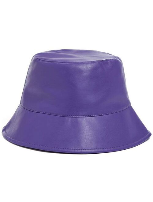 Apparis Amara leather-effect bucket hat