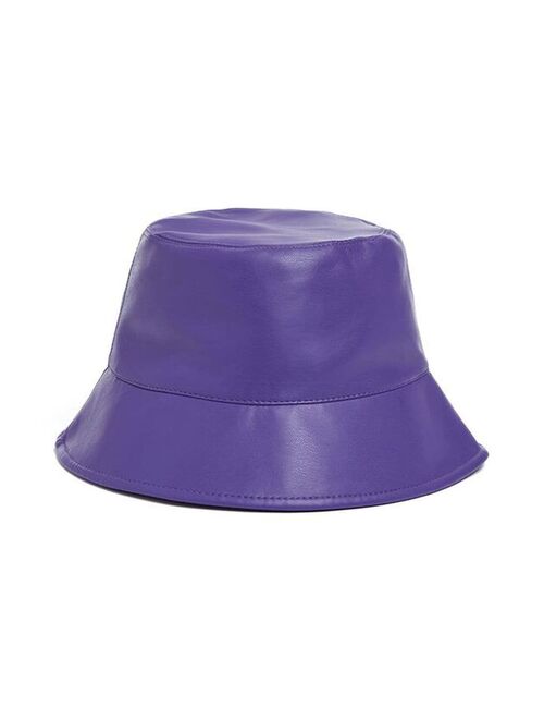 Apparis Amara leather-effect bucket hat