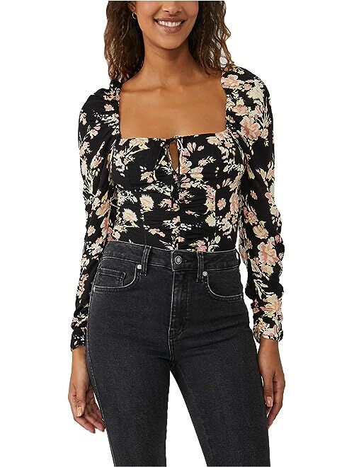 Free People Hilary Printed Top