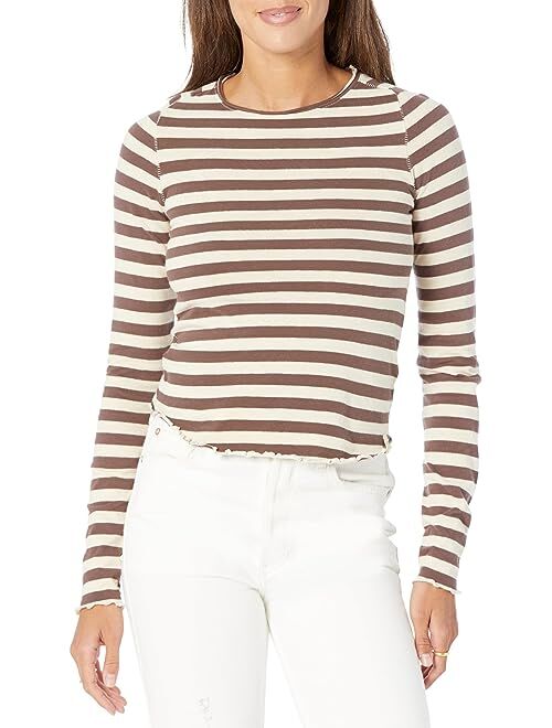 Free People Be My Baby Long Sleeve Stripe