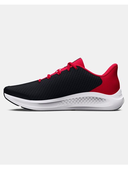 Under Armour Boys' Grade School UA Charged Pursuit 3 Big Logo Running Shoes