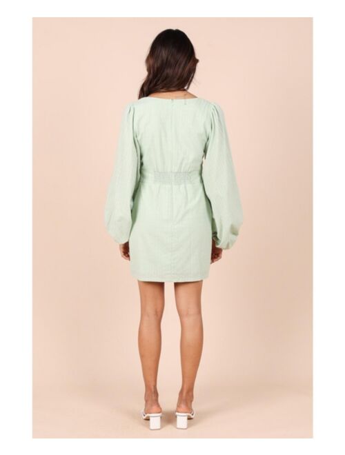 Petal & Pup Petal and Pup Womens Emilina Long Sleeve Mini Dress