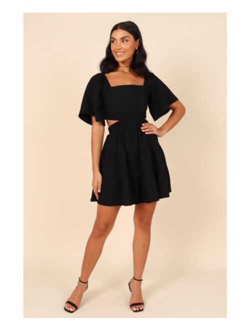 Petal & Pup Petal and Pup Womens Jordyn Cut Out Mini Dress