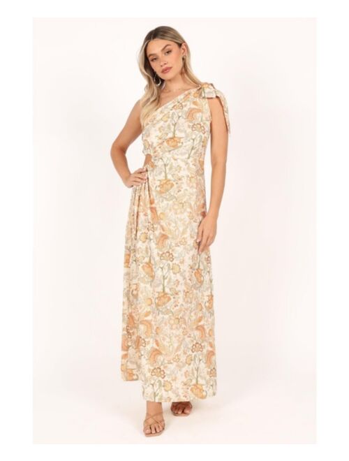 Petal & Pup Petal and Pup Womens Ralie One Shoulder Maxi Dress