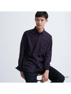 Flannel Checked Long Sleeve Shirt